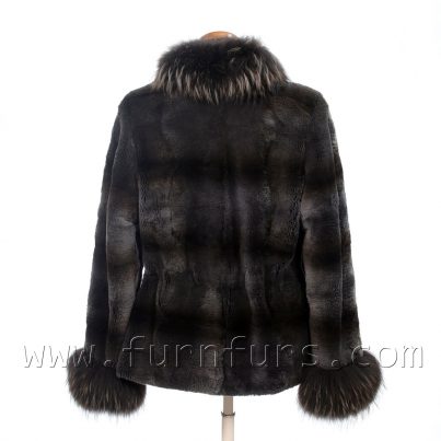 Musquash fur jacket