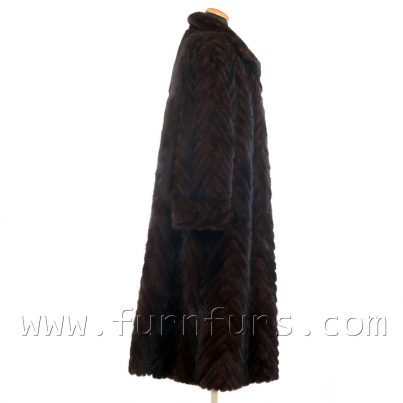 Mink fur coat