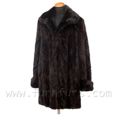 Mink Fur Semi-Coat