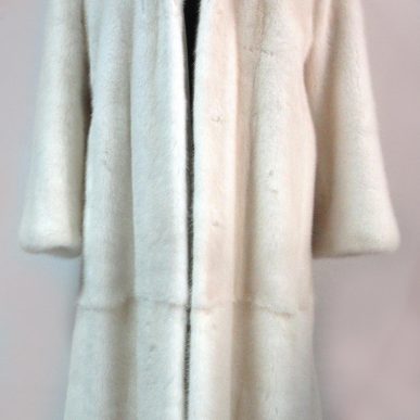 NAFA Mink Fur Coat with Hood