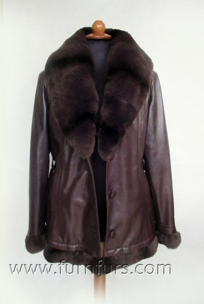 Lamb leather jacket