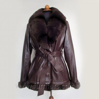 Lamb leather jacket