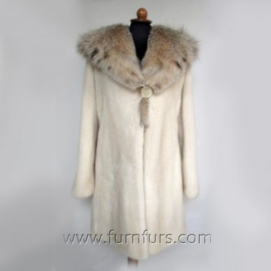 Hooded NAFA Mink Fur Coat