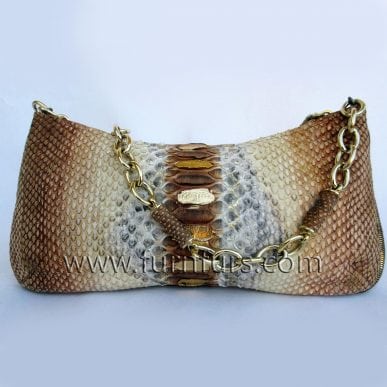 FIORE – Python Leather Bag