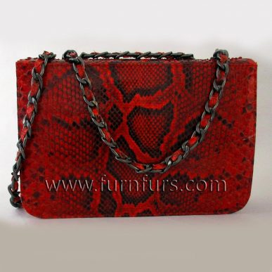 LUCIANA – Python Leather Bag