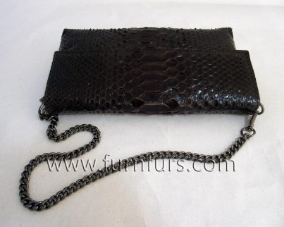 Cecilia - leather python bag