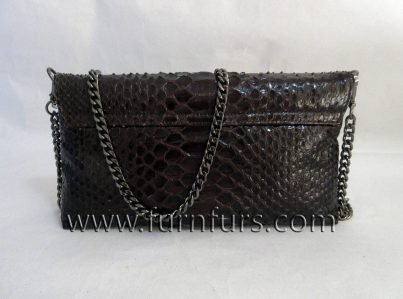 Cecilia - leather python bag