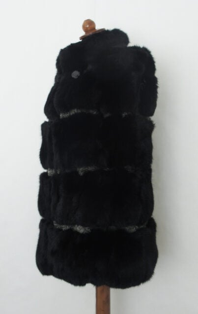Rabbit fur vest