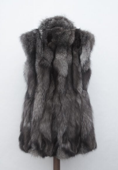Blue frost fox vest