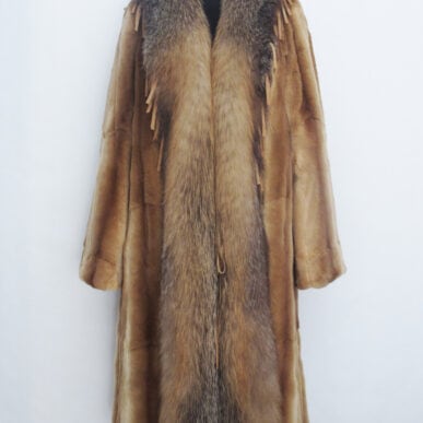 Weasel and Fox Fur Coat
